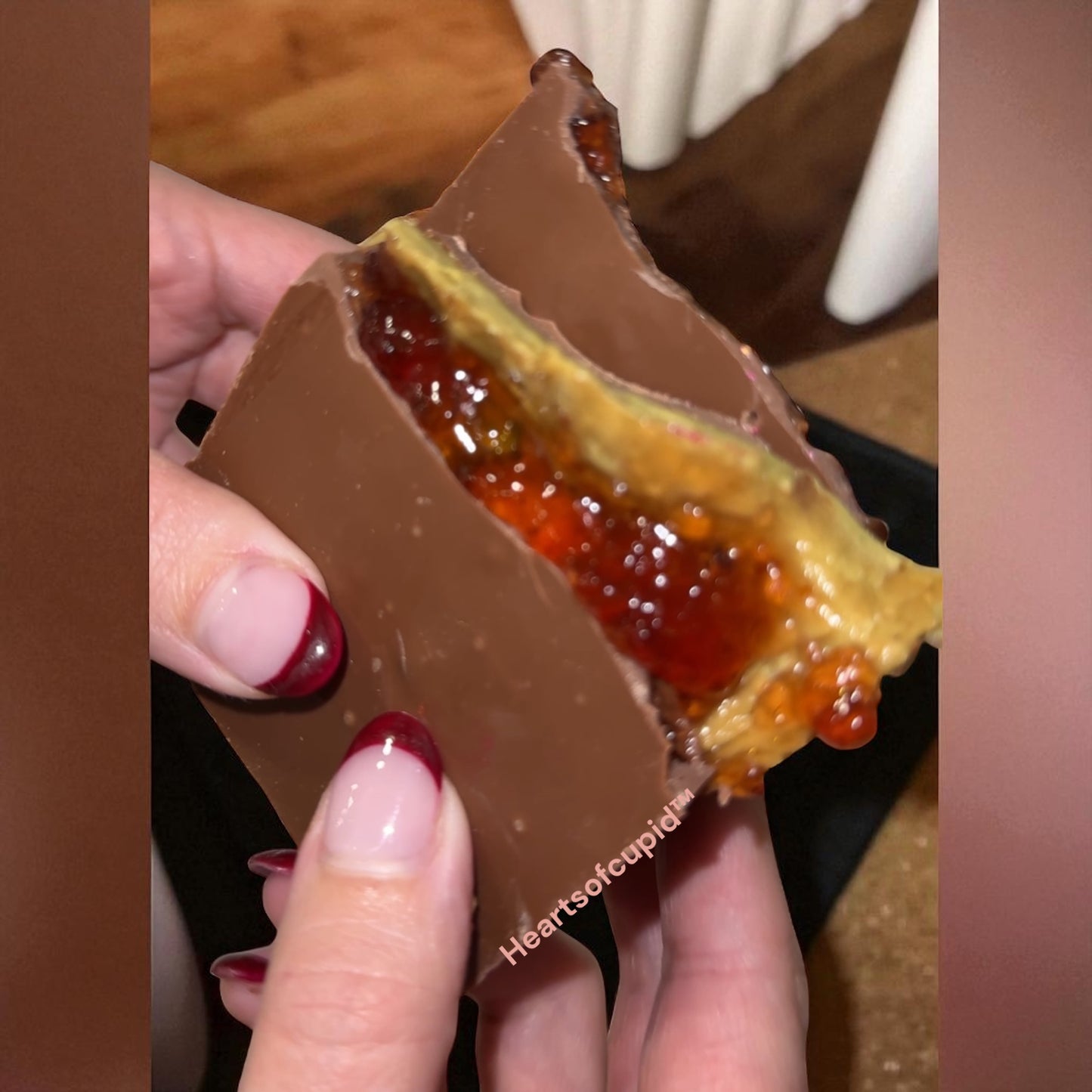 Pistachio and Strawberry Jam