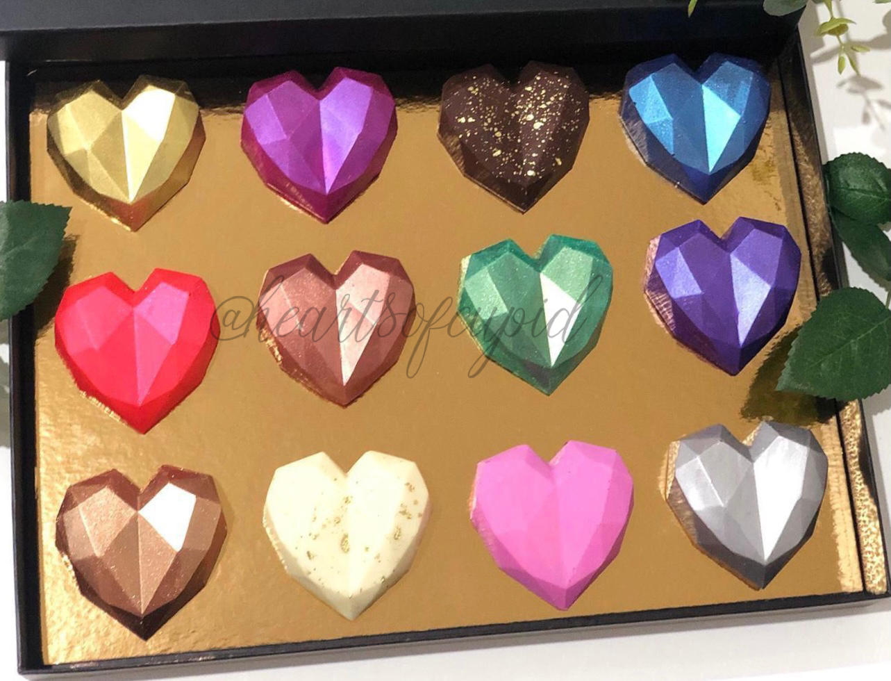 Mini Hearts x24