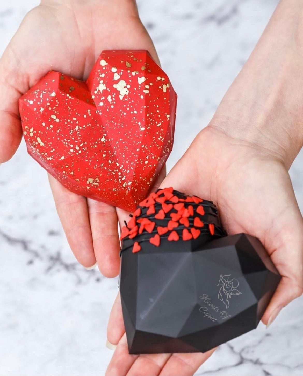 Medium Hearts - Couples Set